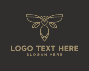 Apiculture Beehive Wasp logo