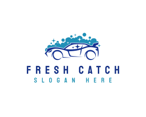 Automotive Car Wash Detailing logo design