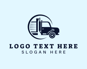 Freight Delivery Truck logo