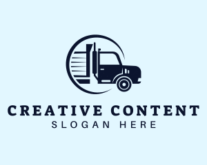 Freight Delivery Truck Logo