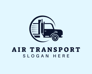 Freight Delivery Truck logo design