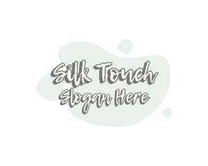 Splash Texture Wordmark logo