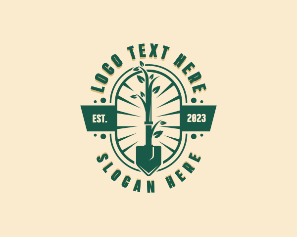 Garden logo example 2