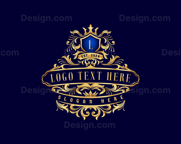 Premium Decorative Crest Logo