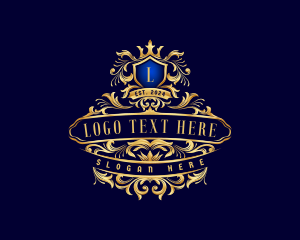 Premium Decorative Crest logo