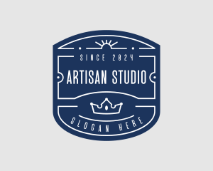 Upscale Crown Studio logo design