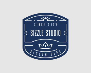 Upscale Crown Studio logo design