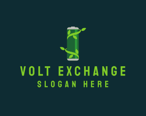 Green Vines Battery logo