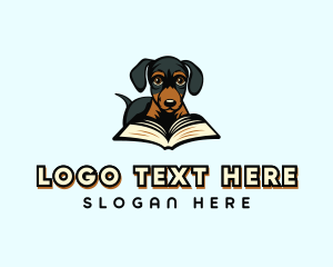 Dachshund Dog Book logo