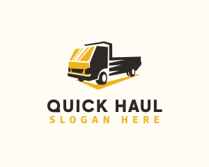 Automotive Cargo Truck logo design