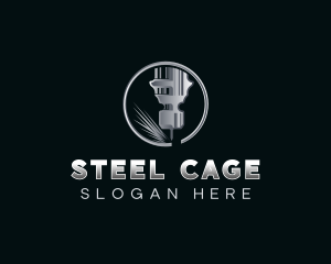 Mechanical Milling Metalwork logo design