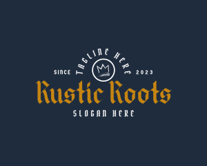 Hipster Deluxe Business logo design