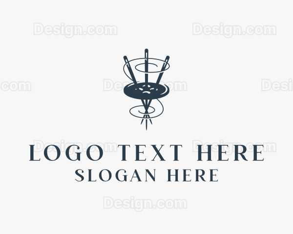 Sewing Fashion Tailor Logo