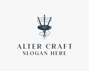 Sewing Fashion Tailor logo design