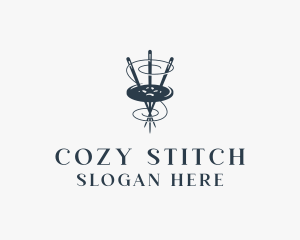 Sewing Fashion Tailor logo design