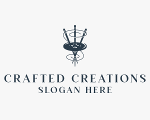 Sewing Fashion Tailor logo design