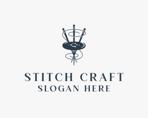 Sewing Fashion Tailor logo design