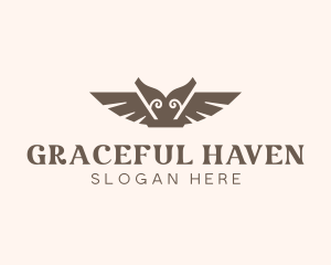 Elegant Ancient Wings logo