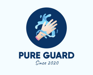 Clean Hand Washing Sanitizer logo