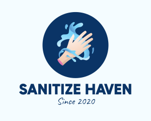 Clean Hand Washing Sanitizer logo