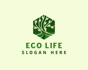 Tree Eco Nature logo design