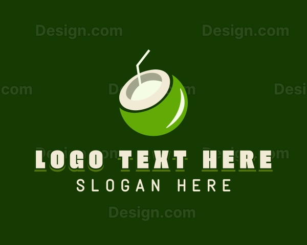 Organic Coconut Juice Logo