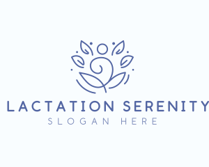 Wellness Yoga Meditation logo design