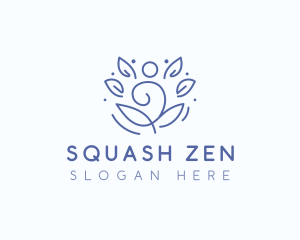 Wellness Yoga Meditation logo design