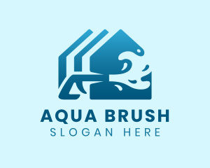 Pressure Washing Maintenance logo design