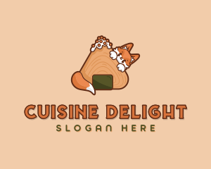 Fox Onigiri Catering logo design