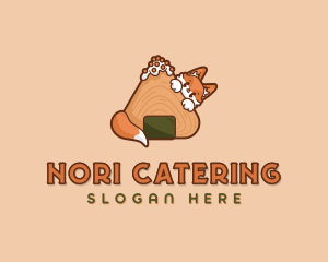 Fox Onigiri Catering logo design