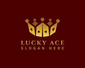 Card Game Crown logo design