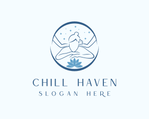 Spa Relaxation Massage logo design