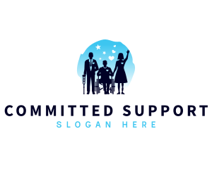 Disability Organization Care logo design