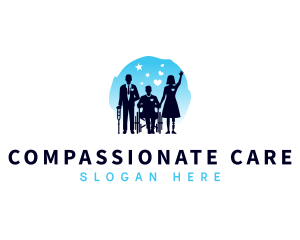 Disability Organization Care logo design