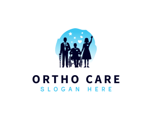 Disability Organization Care logo design