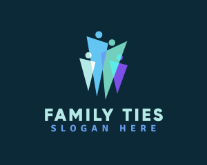 Family Group Community logo design