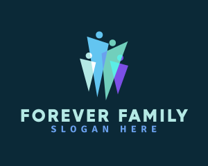 Family Group Community logo design