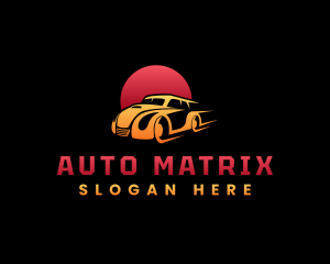 Auto Car Racing logo design