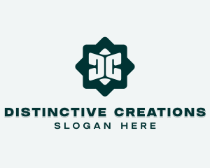 Creative Agency Letter DC logo design