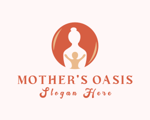 Mother Child Parent logo design