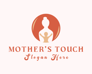 Mother Child Parent logo design