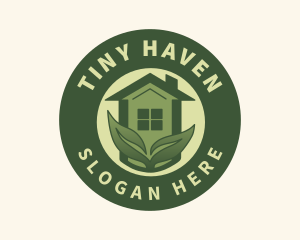 Leaf House Gardening logo design