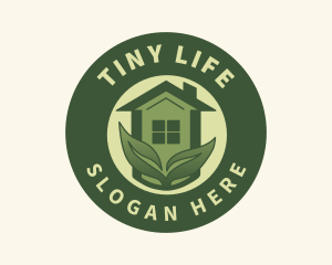 Leaf House Gardening logo design