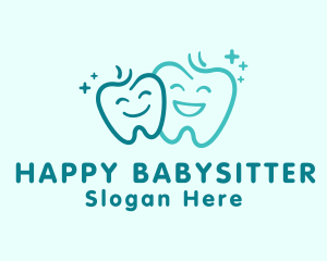 Happy Teeth Dentist  logo design