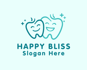 Happy Teeth Dentist  logo design