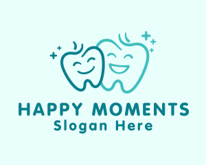 Happy Teeth Dentist  logo design