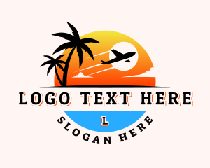 Airplane Travel Vacation logo