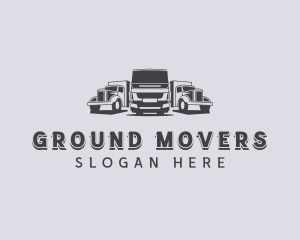 Trucking Mover Logistics logo design