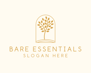 Natural Wellness Tree logo design